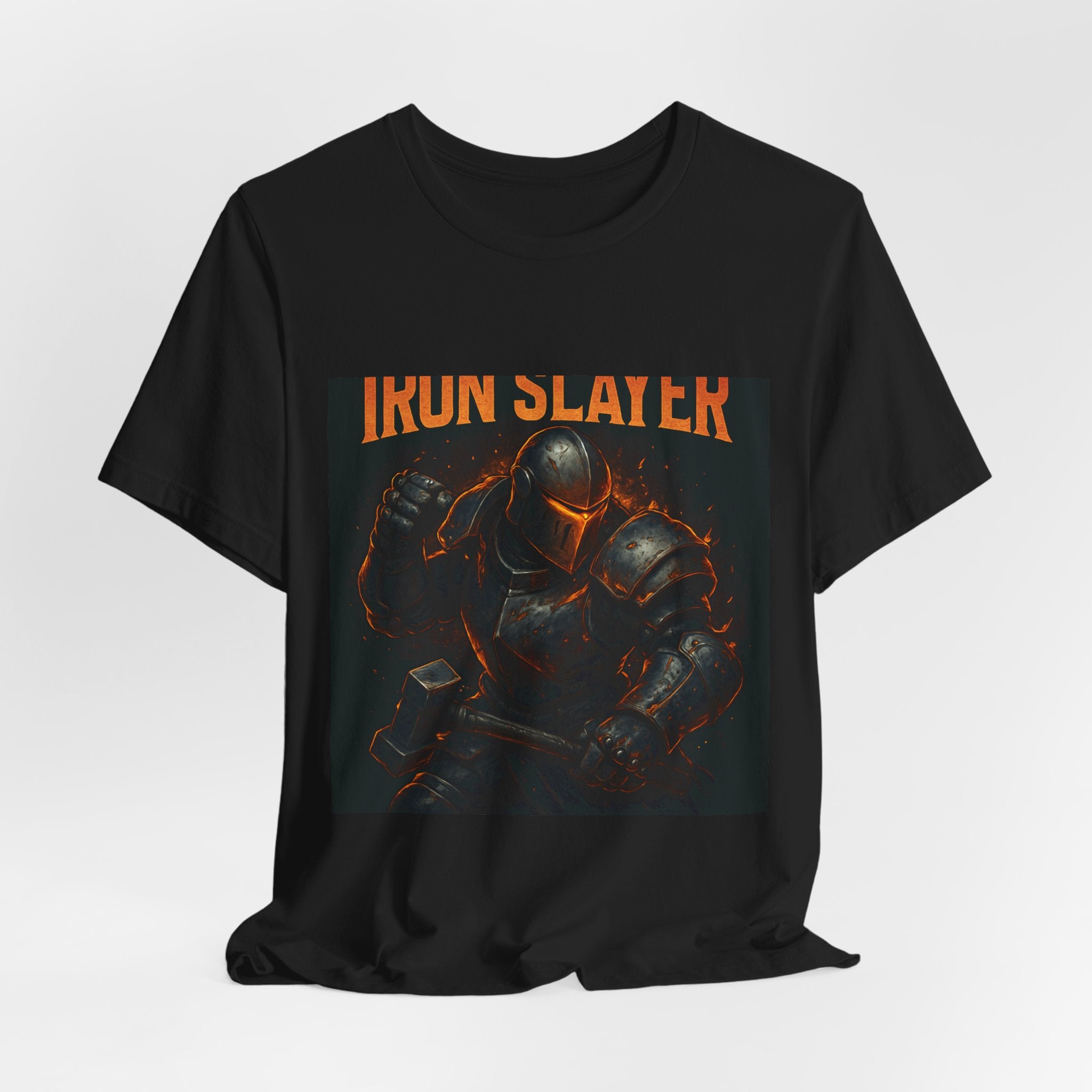 Iron Slayer T-Shirt — Dark Knight Graphic Tee