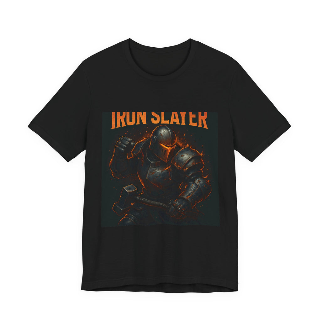 Iron Slayer T-Shirt — Dark Knight Graphic Tee