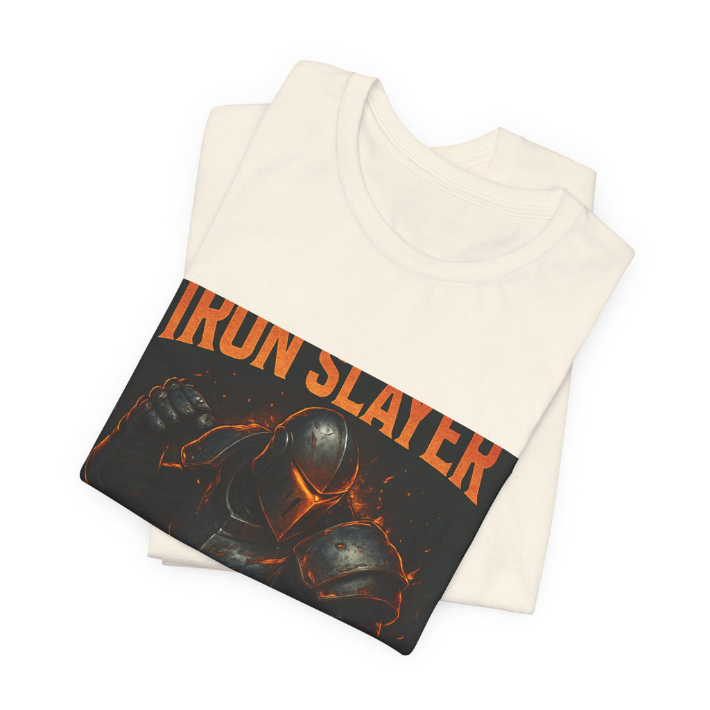 Iron Slayer T-Shirt — Dark Knight Graphic Tee