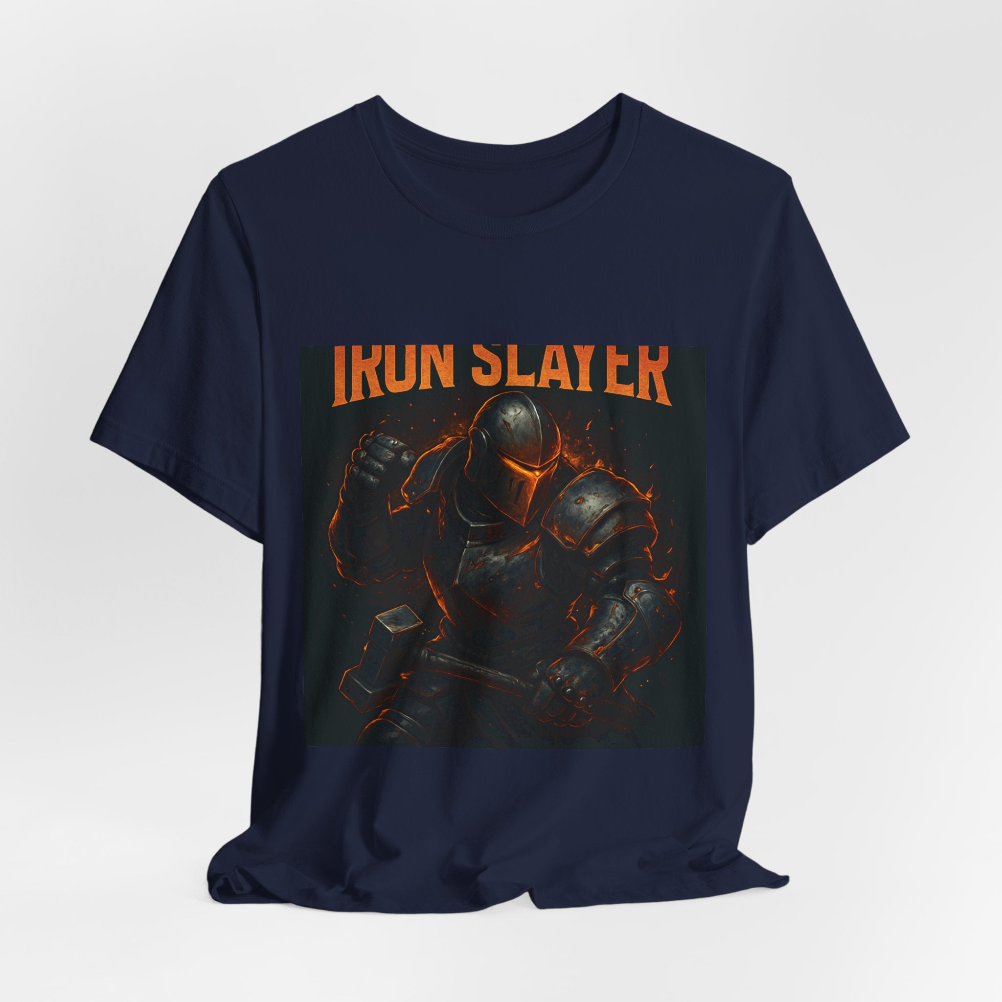 Iron Slayer T-Shirt — Dark Knight Graphic Tee