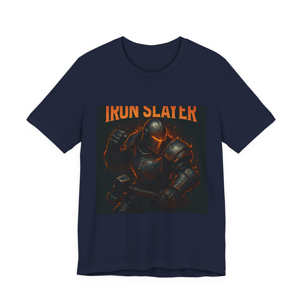 Iron Slayer T-Shirt — Dark Knight Graphic Tee