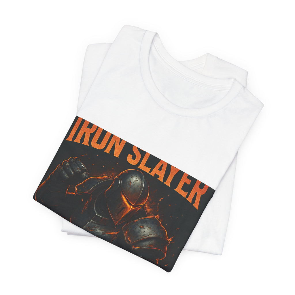 Iron Slayer T-Shirt — Dark Knight Graphic Tee