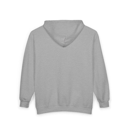 Black Full-Zip Hoodie — Classic Minimalist Zip-Up Hooded Sweatshirt