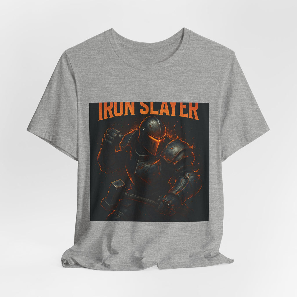Iron Slayer T-Shirt — Dark Knight Graphic Tee