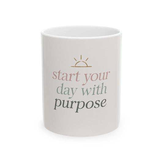 Embrace the Chill Ceramic Mug - Cozy Winter Coffee Cup (11oz, 15oz)