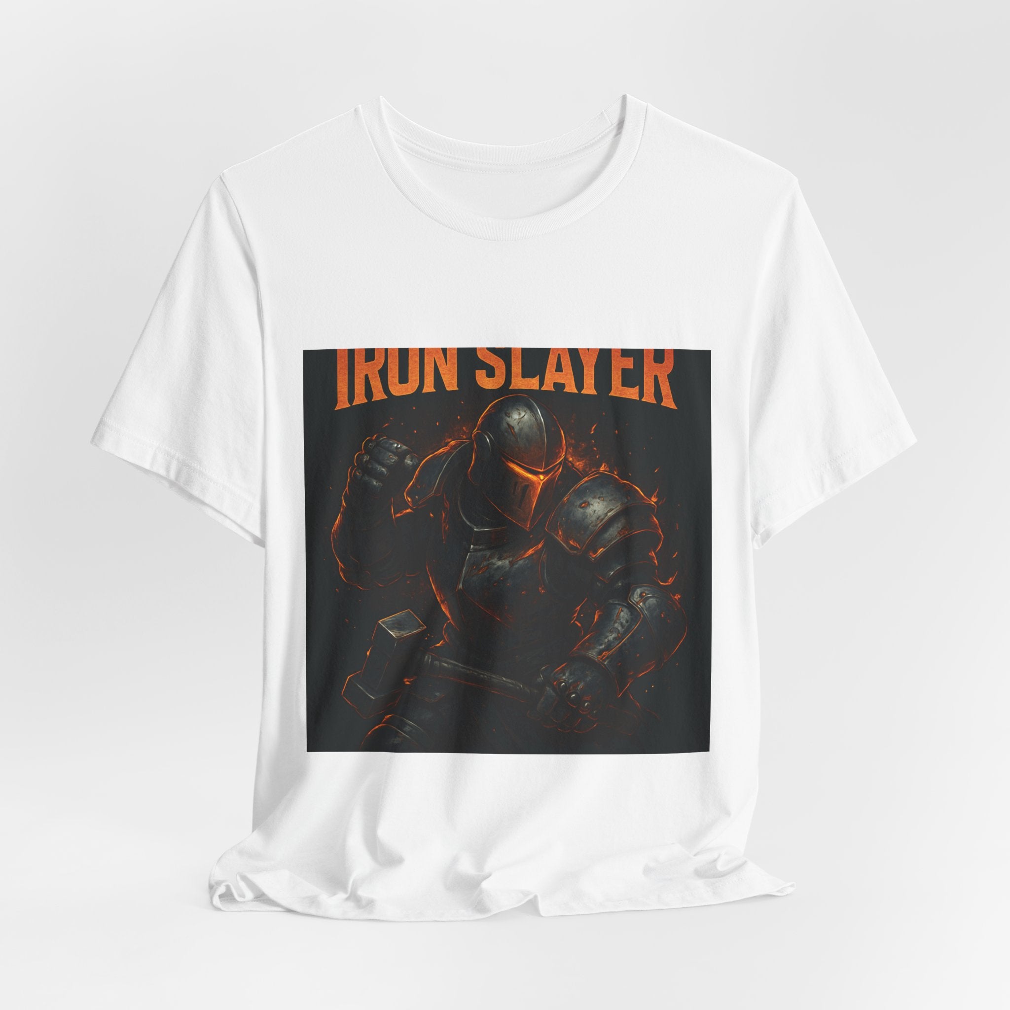 Iron Slayer T-Shirt — Dark Knight Graphic Tee