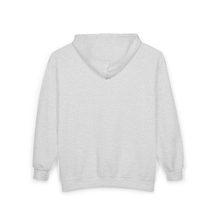 Black Full-Zip Hoodie — Classic Minimalist Zip-Up Hooded Sweatshirt