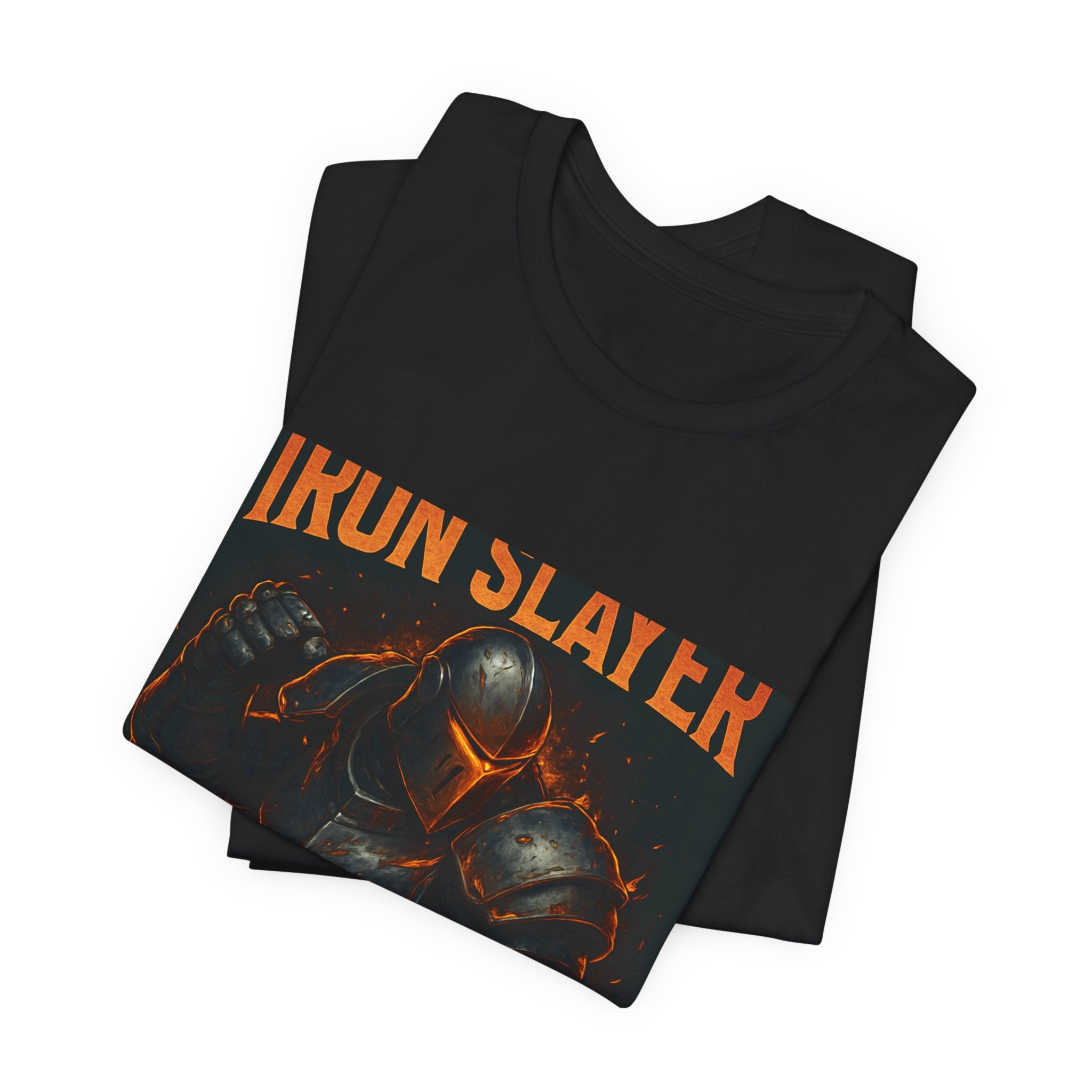 Iron Slayer T-Shirt — Dark Knight Graphic Tee