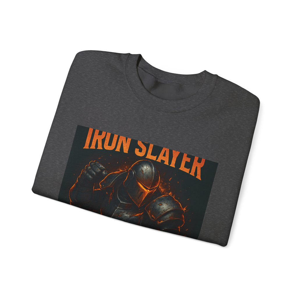 Crewneck Sweatshirt — "Iron Slayer" Knight Graphic