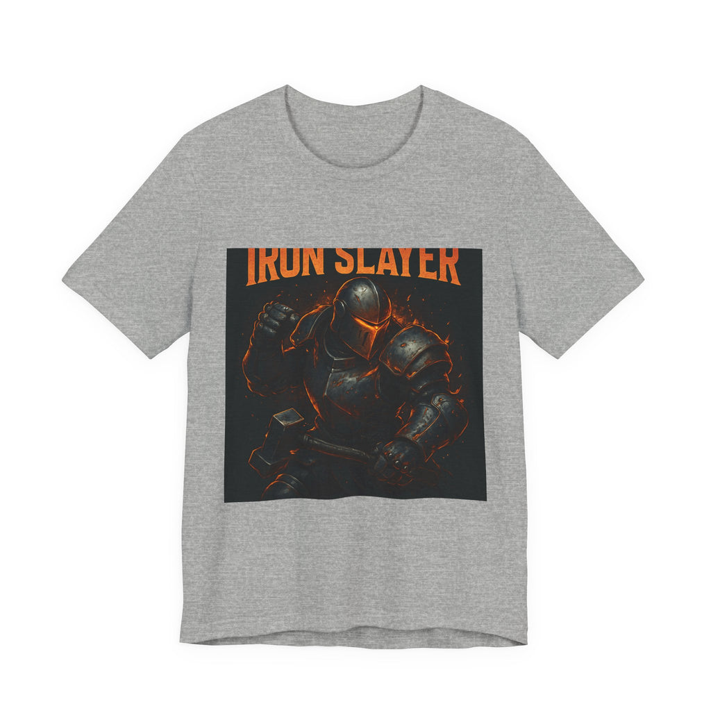 Iron Slayer T-Shirt — Dark Knight Graphic Tee
