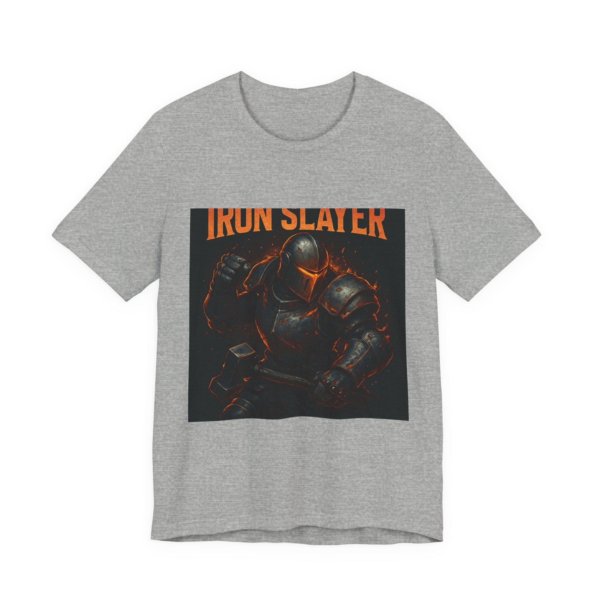 Iron Slayer T-Shirt — Dark Knight Graphic Tee
